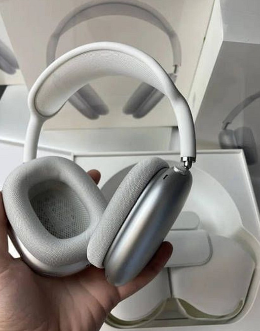 Навушники Apple AirPods Max 1:1 сірого кольору Аірподс макс Silver. Киев - изображение 6