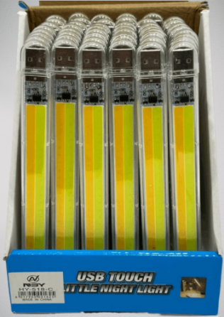 USB LED підсвітка-лампа для ноутбука, повербанка COB, сенсорне вмикання. 9208 Дніпро