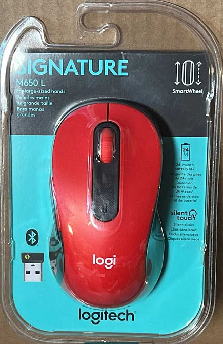 Миша: Logitech M650L /M550 Signature. Новинка! Киев - изображение 3