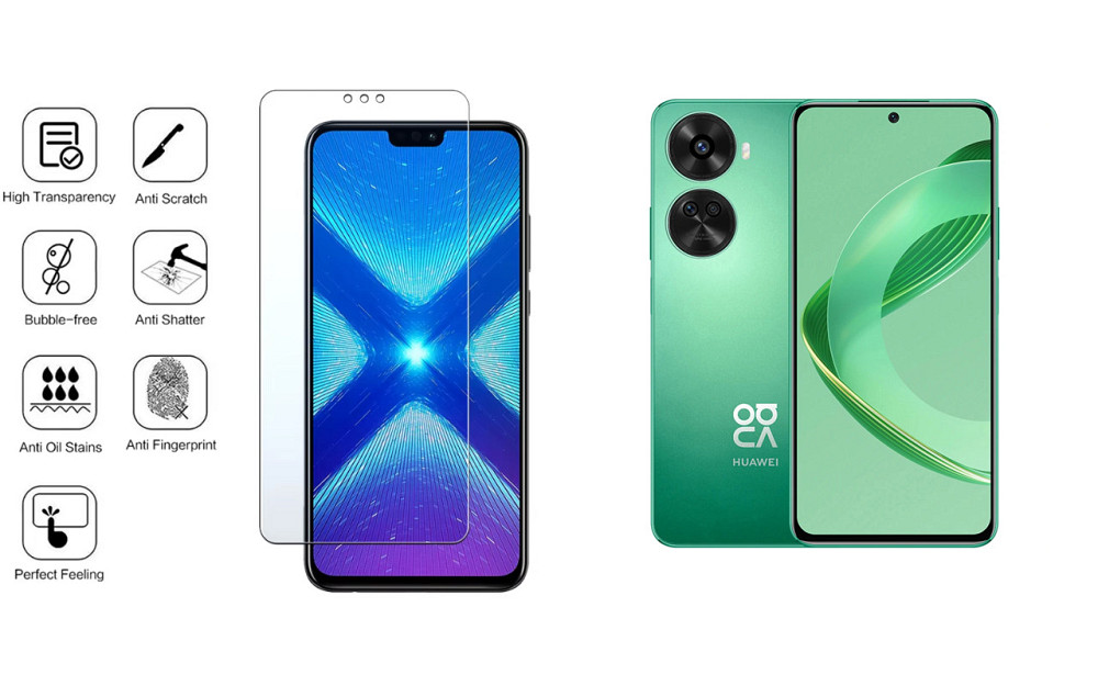 Защитное стекло NeoGlass для HUAWEI Nova 12 SE – ультрапрозрачное и устойчивое Киев - изображение 4