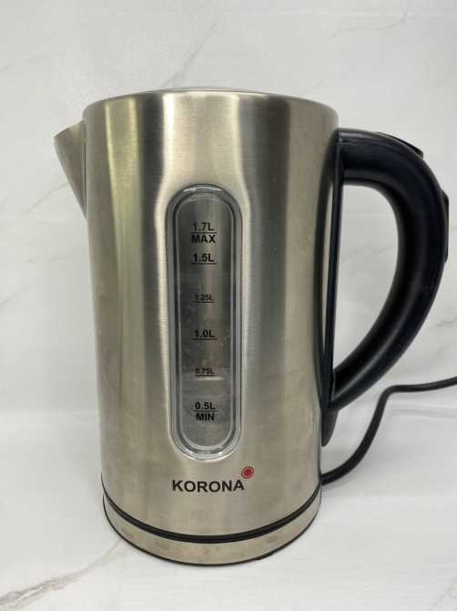 Б/У Электрический чайник Korona 20690 (1.7 л, 2200 Вт) — Чайник из нержавеющей стали с регулировкой температуры Киев - изображение 10