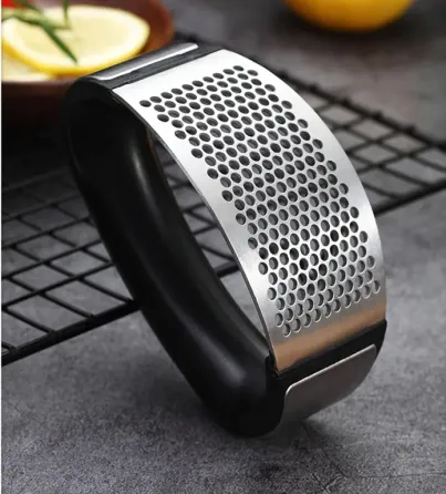 Чесночница Пресс для чеснока из нержавеющей стали Garlic Press Коломия