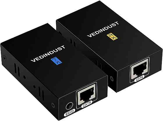 HDMI подовжувач екстендер по Ethernet RX/TX VEDINDUST Cat5e/Cat6/Cat7 Луцьк