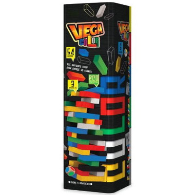 Настільна гра Danko Toys Джанга Vega Color, українська (GVC-01U) Вінниця - фото 1