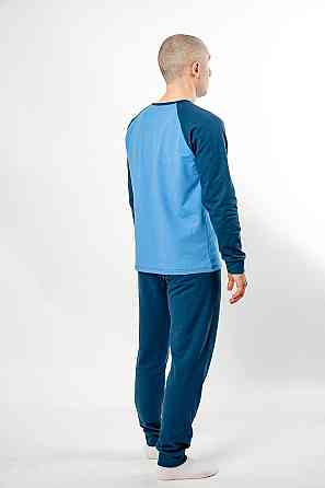 Пижама мужская, тёплая, 95%хлопок, топ Крохатушка одяг Киев