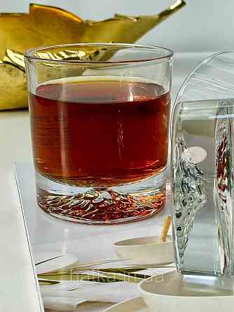 Набір склянок OLens "Фудзіяма" 250 мл 6 шт. низький прозорий для дому та ресторанів 102-698 Київ