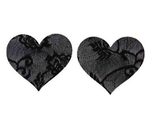 Прикраси для грудей Сердечка, розмір 8*7см Київ