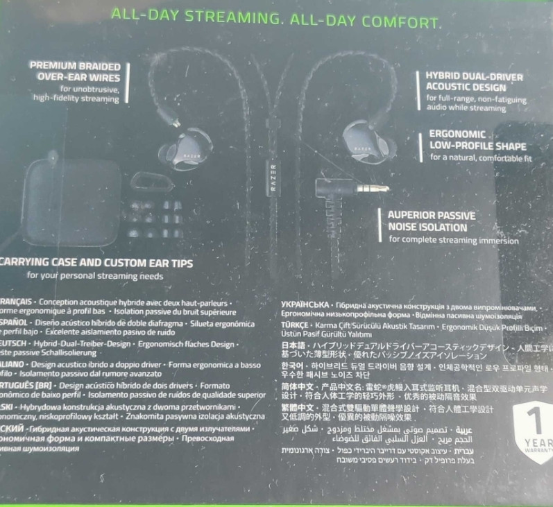 Навушники Razer Moray. Харків - фото 1