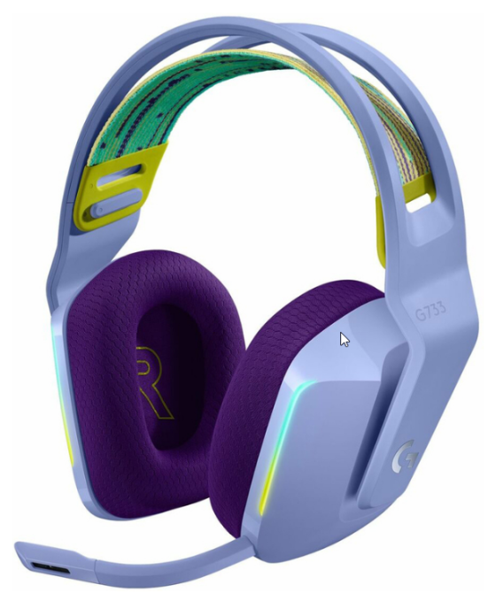 Гарнітура Logitech G733 Lightspeed Wireless RGB, LILAC (6617183) Київ - фото 1