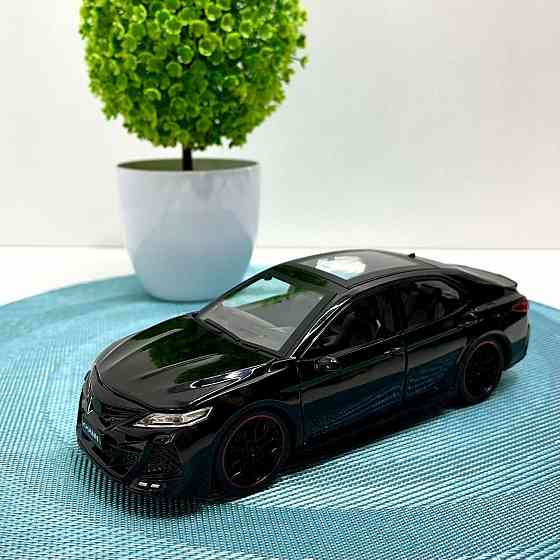 Машина Автосвит Тoyota Camry инерционная открывается дверь капот багажник 20 см Черная (AP-1787) Чернігів