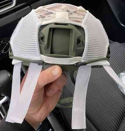 Кавер на баллистический шлем типа Fast (Зимний камуфляж) Винница