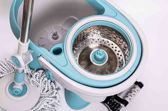 Комплект швабри з відром та мікрофіброю для прибирання Київ