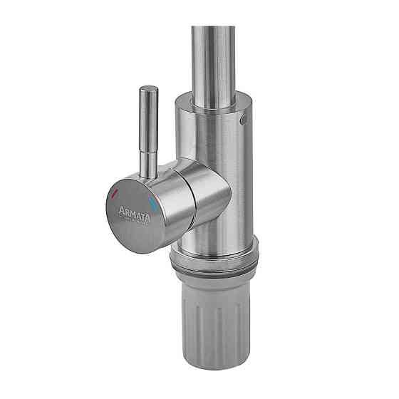 Кухонний змішувач Armata SUS-011-G з нержавіючої сталі (CH6486) Харків