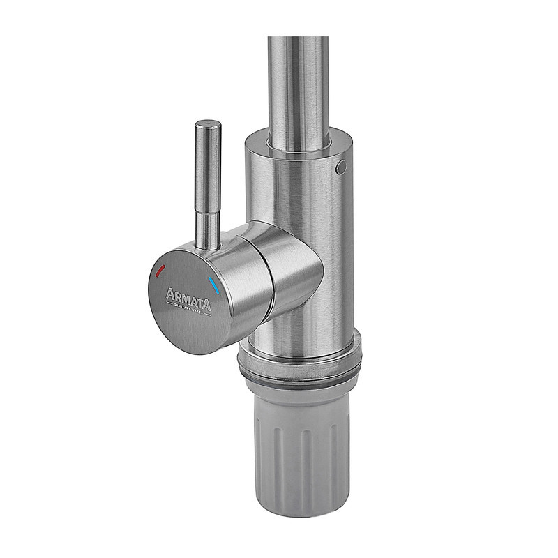 Кухонний змішувач Armata SUS-011-G з нержавіючої сталі (CH6486) Харків - фото 5