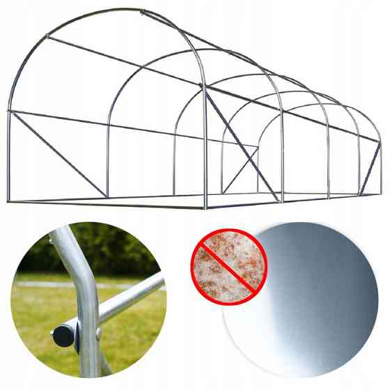 Теплиця парник 10 м² (400 x 250см) GREENHOUSE Польща Київ