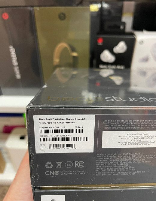 Beats Stugio 3 Wireless Shadow Gray MQUF2. Киев - изображение 4