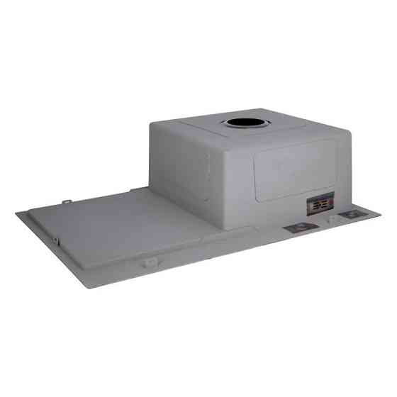 Мойка для кухни с нержавеющей стали интегрированная Lidz Handmade H7849BL Brushed Black PVD (3/1мм) черная Киев