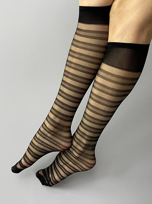 Гольфы Stella 20 den р.23-25, 2 пары, черные Черновцы - изображение 1