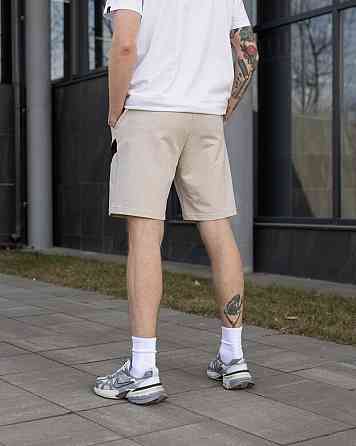 Бежеві літні шорти для чоловіків. Повсякденні шорти чоловічі Pobedov Hype Київ