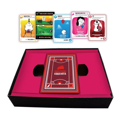 Настільна гра 18+ Rozum Вибухові кошенята 18+: Видання для дорослих (Exploding Kittens: NSFW) (укр.) (EKIEK02UA) Вінниця - фото 5