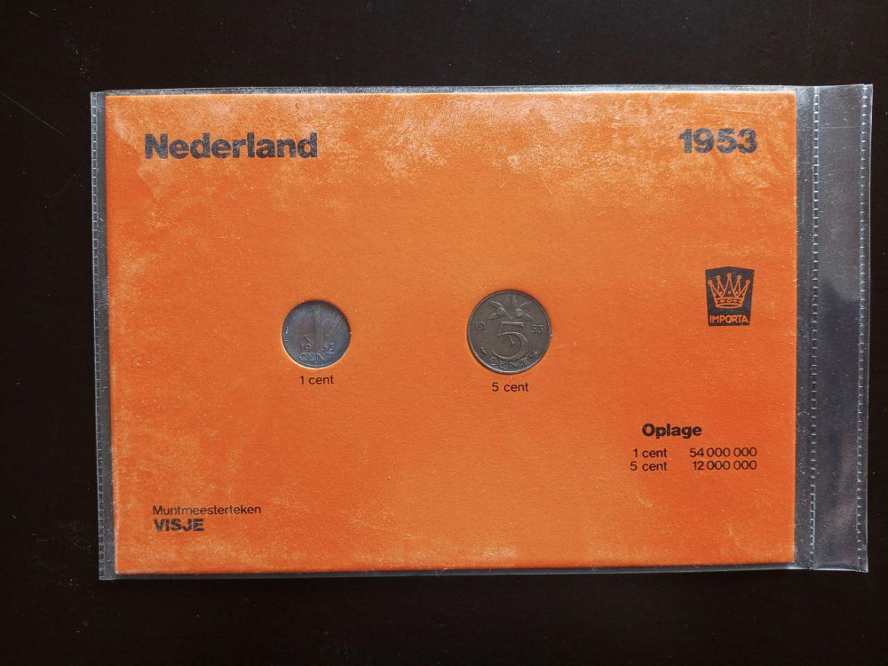 Минт сет Нидерландов, 1953 год (1.2) Полтава - изображение 1