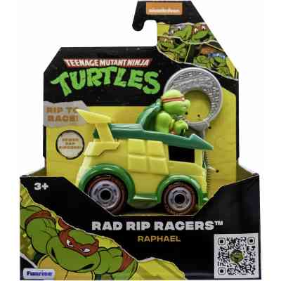 Игровой набор Funrise TMNT Черепашки-ниндзя классические Гонщик с лаунчером Рафаэль (71020) Винница