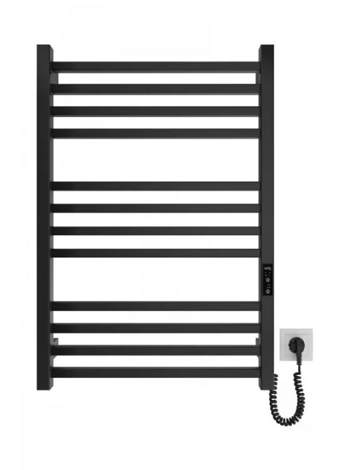 Електрична рушникосушка HF London 770х530 TR K чорна матова Київ - фото 3