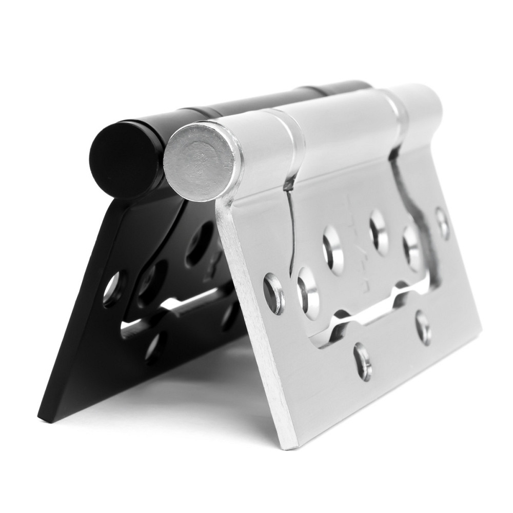 ЗАВИСА ДЛЯ ДВЕРЕЙ УНИВЕРСАЛЬНАЯ НЕВРЕЗНАЯ УСИЛИНА HB-100E BLACK ЧЕРНА Киев - изображение 7