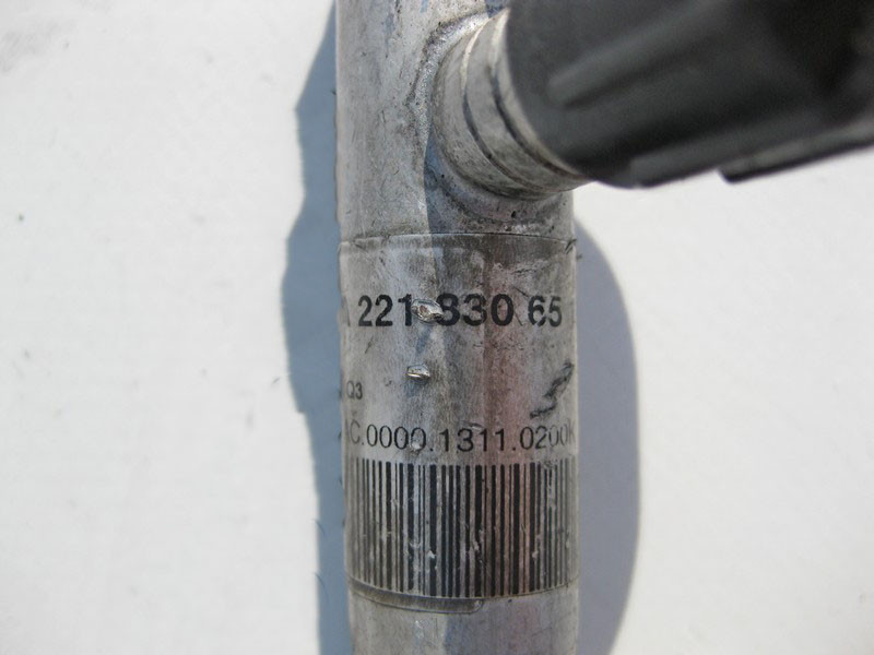 Mercedes-Benz  A2218306516 Трубка кондиціонера від колісної арки до компресора для двигуна OM642 V6 3.0 cdi S-Class W221 Одеса - фото 5