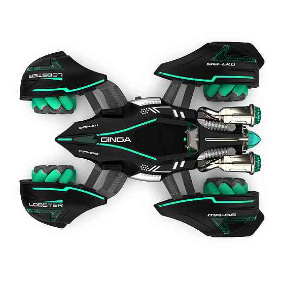 Автомобіль Трюковий на р/к - Lobster (1:14, чорний) Дніпро