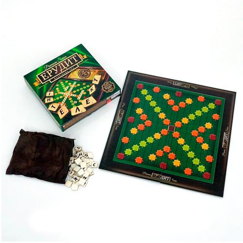 Настільна гра "Ерудит" 2в1: РУС+УКР для всієї родини Київ - фото 3