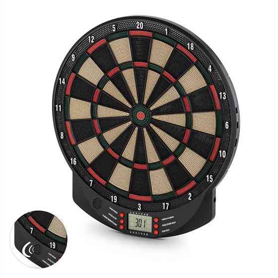 Dartomat дартс дартс машина м'який наконечник 26 ігор звук (Німеччина, читати опис) Рівне