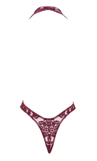 Боді Noir Handmade F386 Kink Royal cascade bodysuit S Львів - фото 8