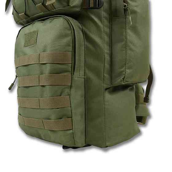 Тактичний рюкзак 70л хакі. Великий рюкзак тактичний, армійський рюкзак на 70 літрів Київ