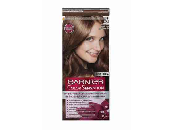 Крем-фарба стійка Лісовий горіх Color Sensation (тон 6.0) ТМ GARNIER Київ