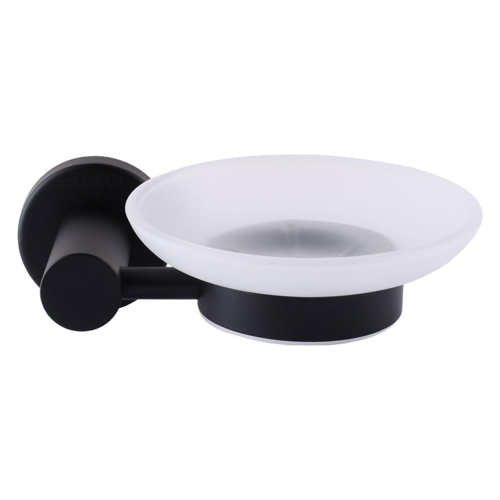 Мыльница Globus Lux BS8408 черная матовая SUS304 (000021388) Киев - изображение 2