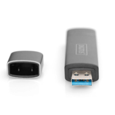 Зчитувач флеш-карт Digitus USB-C/USB 3.0 SD/MicroSD (DA-70886) Вінниця - фото 10