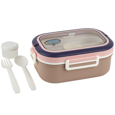 Ланч-бокс Kite з розділювачем 1100 мл, бежевий (K25-1182-1) Винница - изображение 3