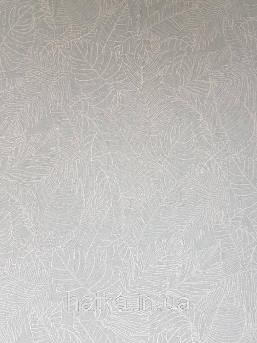 Шпалери флізелінові Khroma LAV302 LA VIE EN ROSE сірі гілки листя срібні Київ - фото 1