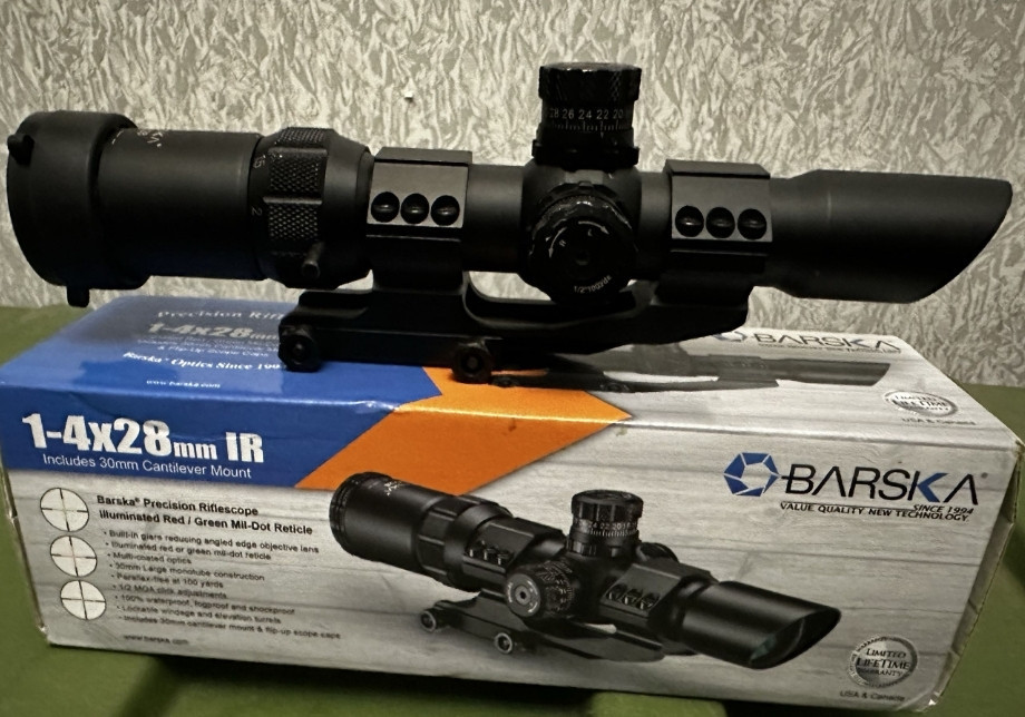 Приціл BARSKA SWAT-AR 1-4x28 (IR) Киев - изображение 5