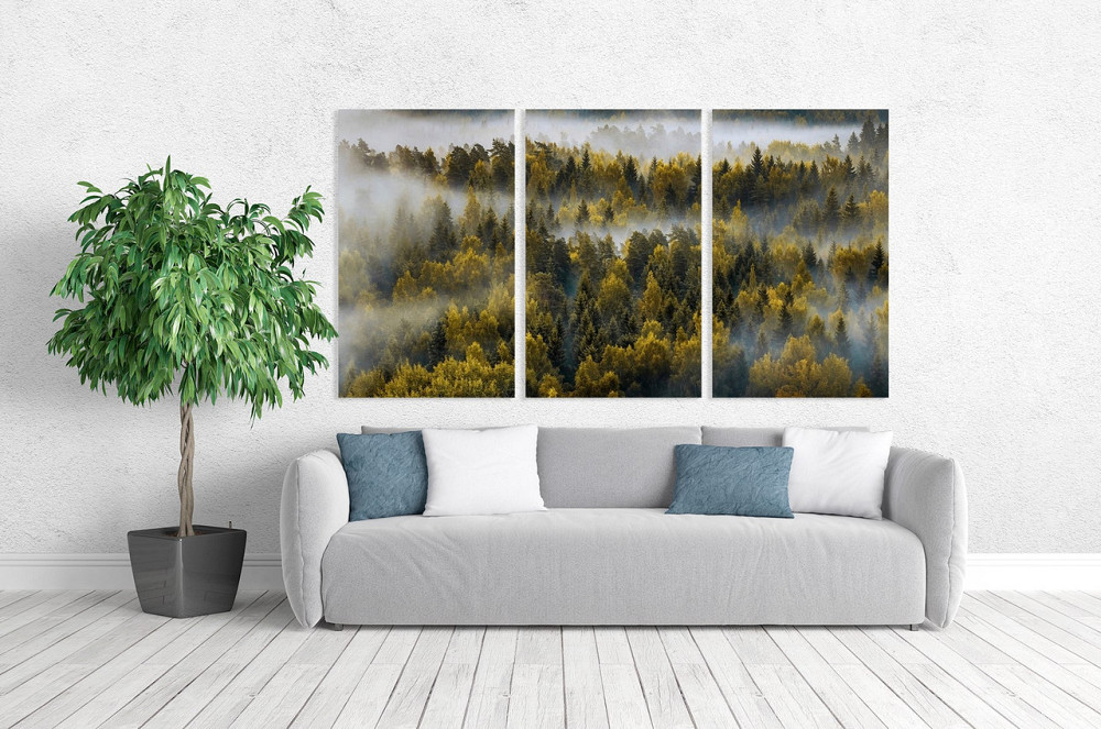 Модульная картина в гостиную / спальню  Гори    ART-239_3A 100х150 см Киев - изображение 2