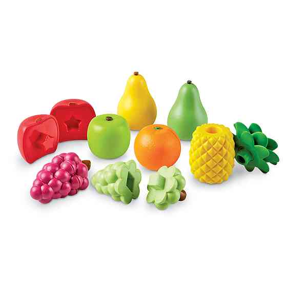 Навчальний ігровий набір LEARNING RESOURCES - Фрукти та форми Snap-N-Learn™ Дніпро