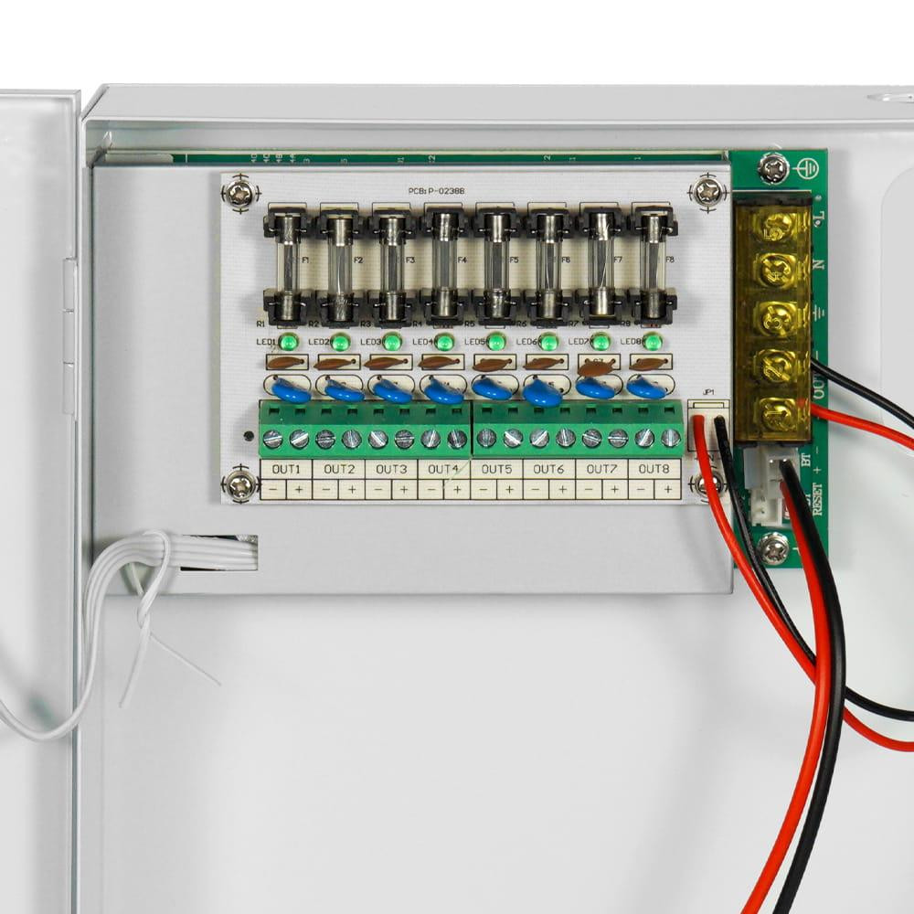 Джерело безперебійного живлення Kraft PSU-1205/8CH (41-00031) Київ - фото 8