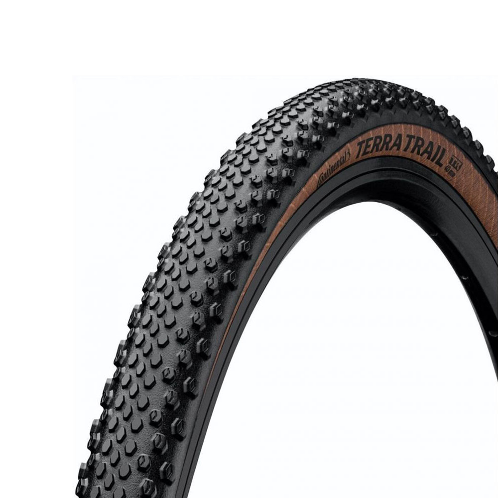 Покрышка бескамерная Continental Terra Trail ShieldWall 28" | 700 x 35C | 28 x 1.35 черная/кремовая, складная, skin Київ - фото 1