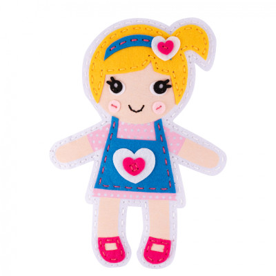 Набор для творчества 1 вересня Куколка Молли Набор для шитья (954547) Винница - изображение 3