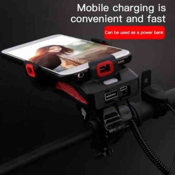 Ліхтар з велокріпленням і акумулятором, Велосипедний світлодіодний ліхтар із зарядкою GB-34 Івано-Франківськ