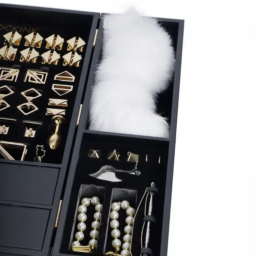 БДСМ-набір LOCKINK All-in-1 BDSM Play Kit - Crocodile Leather Львів - фото 5