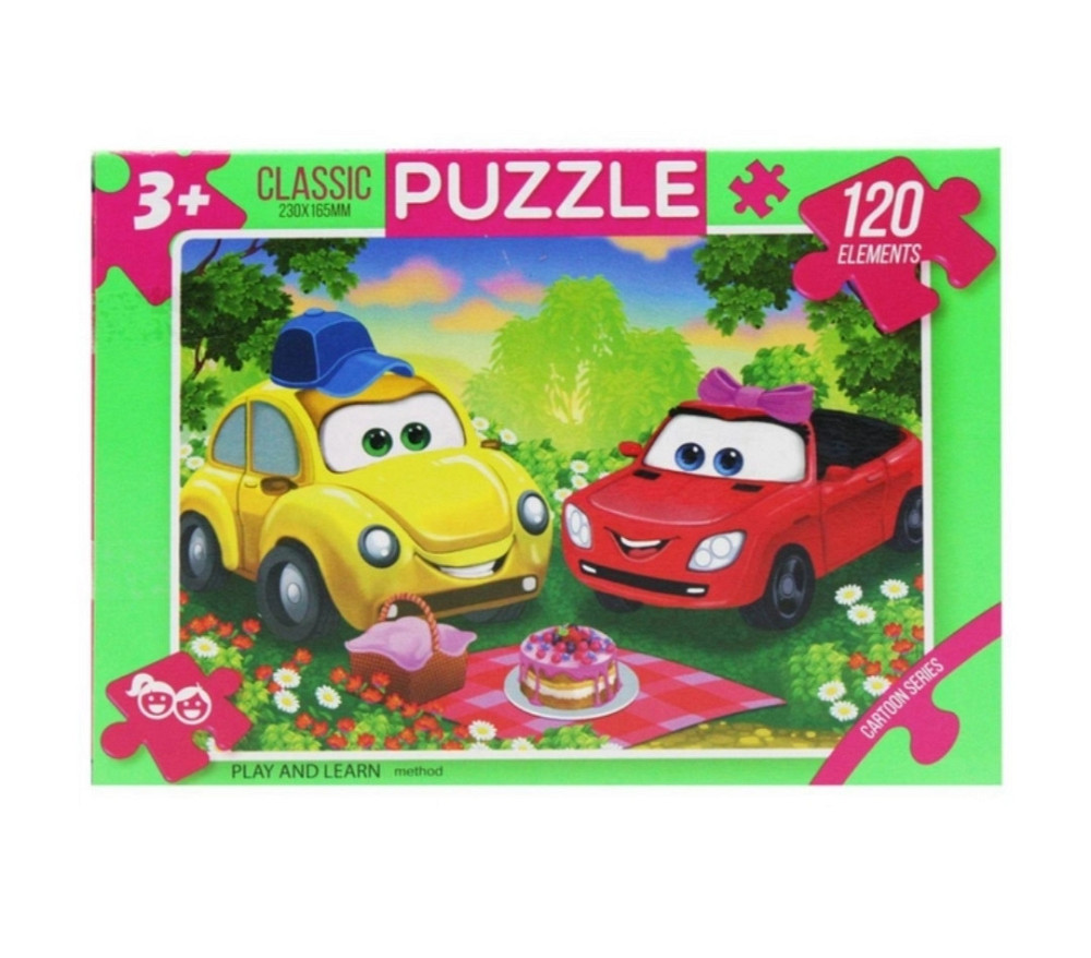 Пазлы машинки пикник, 120 элементов Danko Киев - изображение 2