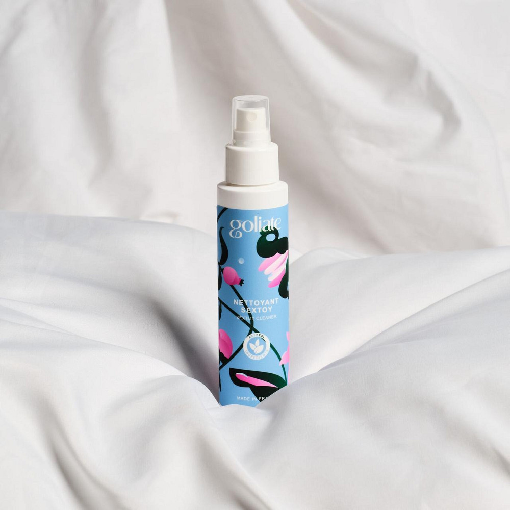 Антибактеріальний спрей для іграшок Goliate Nettoyant Sextoy 100 мл, безпечний для тіла Sex Aura Київ - фото 2