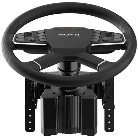 Кермо і педалі MOZA R5 Trucking Bundle for PC, 14кн., подв. педалі SR-PLite, кермо TSW Вінниця